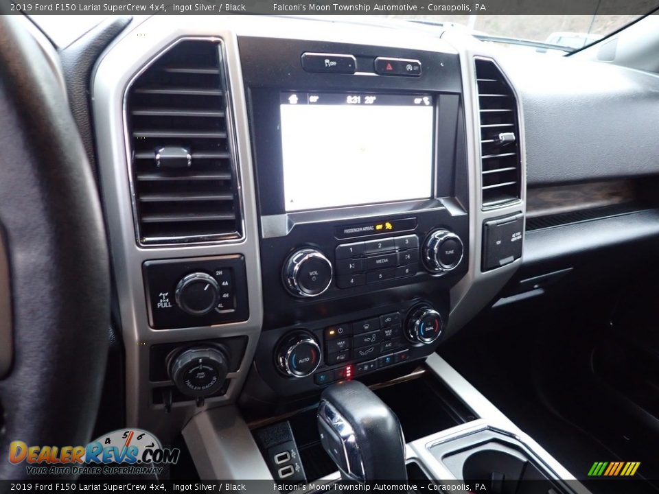 2019 Ford F150 Lariat SuperCrew 4x4 Ingot Silver / Black Photo #26