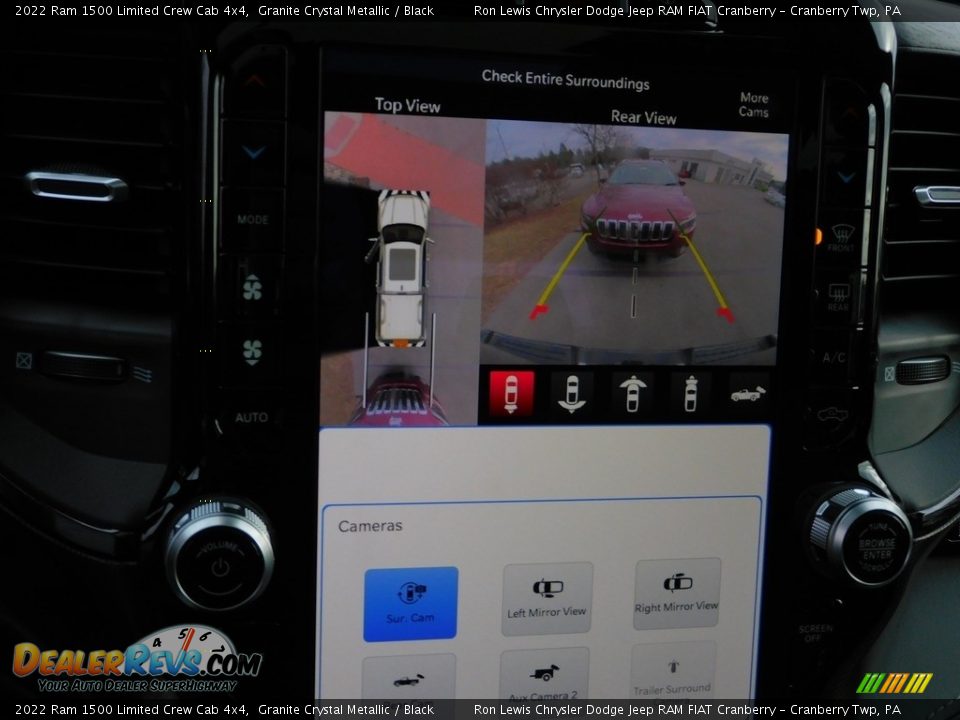 2022 Ram 1500 Limited Crew Cab 4x4 Granite Crystal Metallic / Black Photo #17