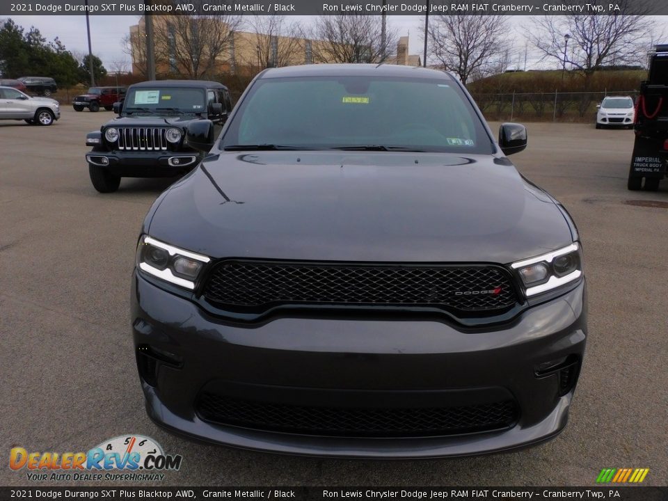 2021 Dodge Durango SXT Plus Blacktop AWD Granite Metallic / Black Photo #2