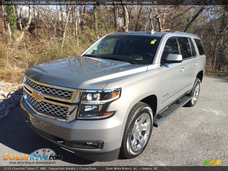 2018 Chevrolet Tahoe LT 4WD Pepperdust Metallic / Cocoa/Dune Photo #2