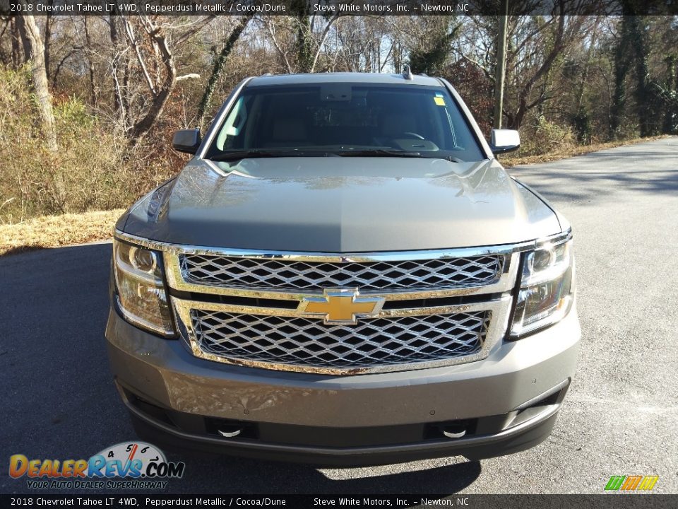 2018 Chevrolet Tahoe LT 4WD Pepperdust Metallic / Cocoa/Dune Photo #3