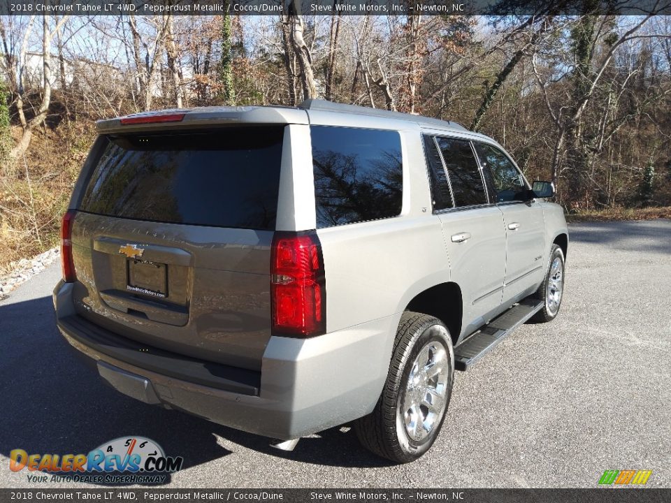 2018 Chevrolet Tahoe LT 4WD Pepperdust Metallic / Cocoa/Dune Photo #6