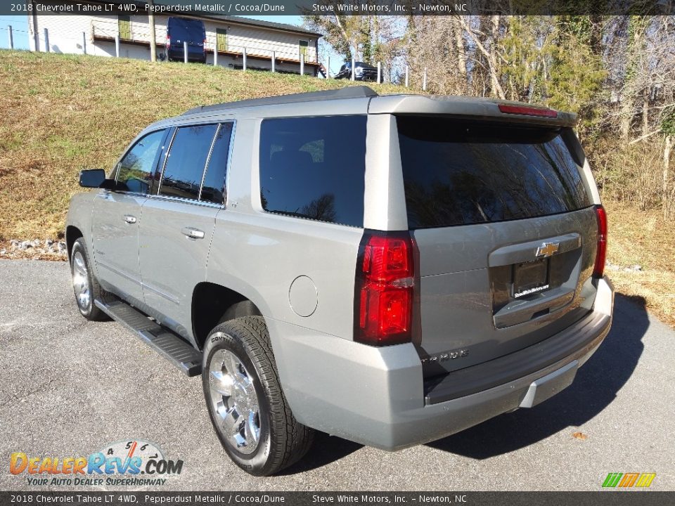 2018 Chevrolet Tahoe LT 4WD Pepperdust Metallic / Cocoa/Dune Photo #8