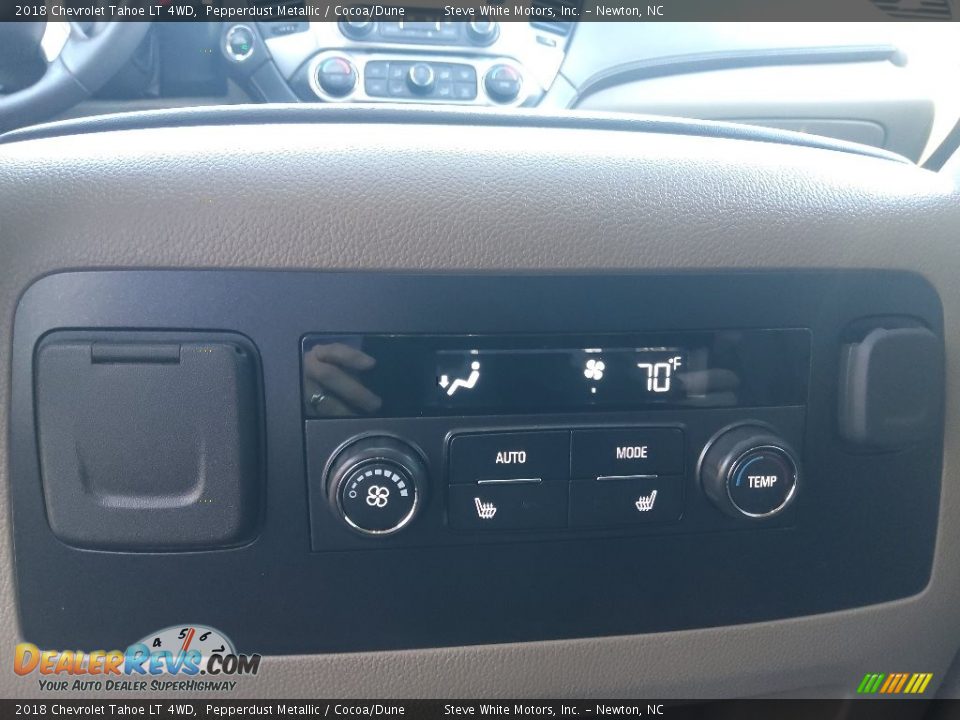 2018 Chevrolet Tahoe LT 4WD Pepperdust Metallic / Cocoa/Dune Photo #14