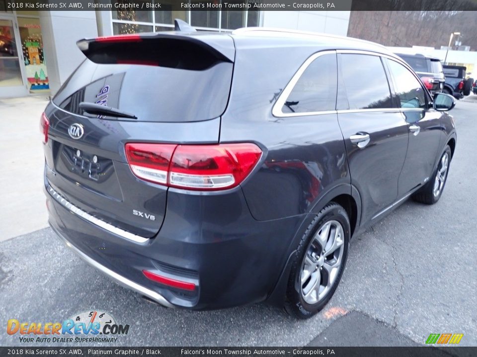 2018 Kia Sorento SX AWD Platinum Graphite / Black Photo #2