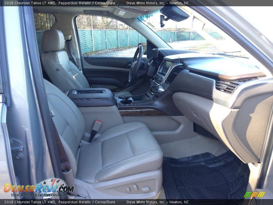 2018 Chevrolet Tahoe LT 4WD Pepperdust Metallic / Cocoa/Dune Photo #19