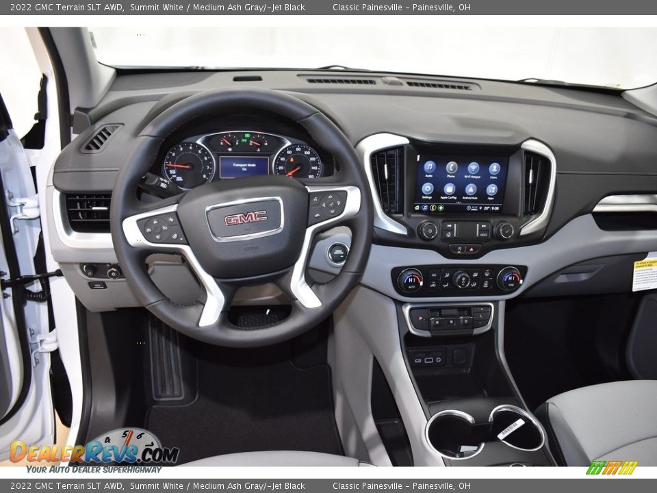 2022 GMC Terrain SLT AWD Summit White / Medium Ash Gray/­Jet Black Photo #10