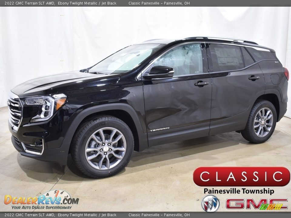 2022 GMC Terrain SLT AWD Ebony Twilight Metallic / Jet Black Photo #1