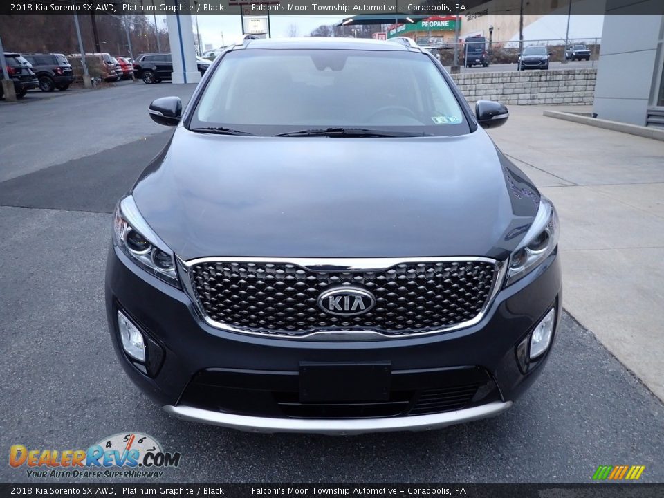 2018 Kia Sorento SX AWD Platinum Graphite / Black Photo #8