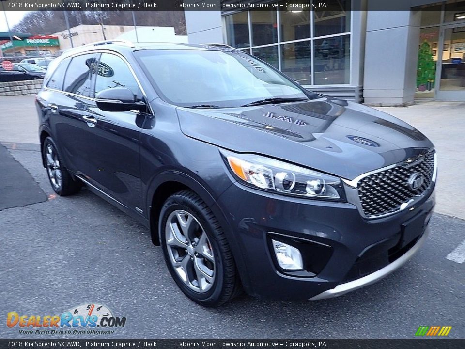 Platinum Graphite 2018 Kia Sorento SX AWD Photo #9