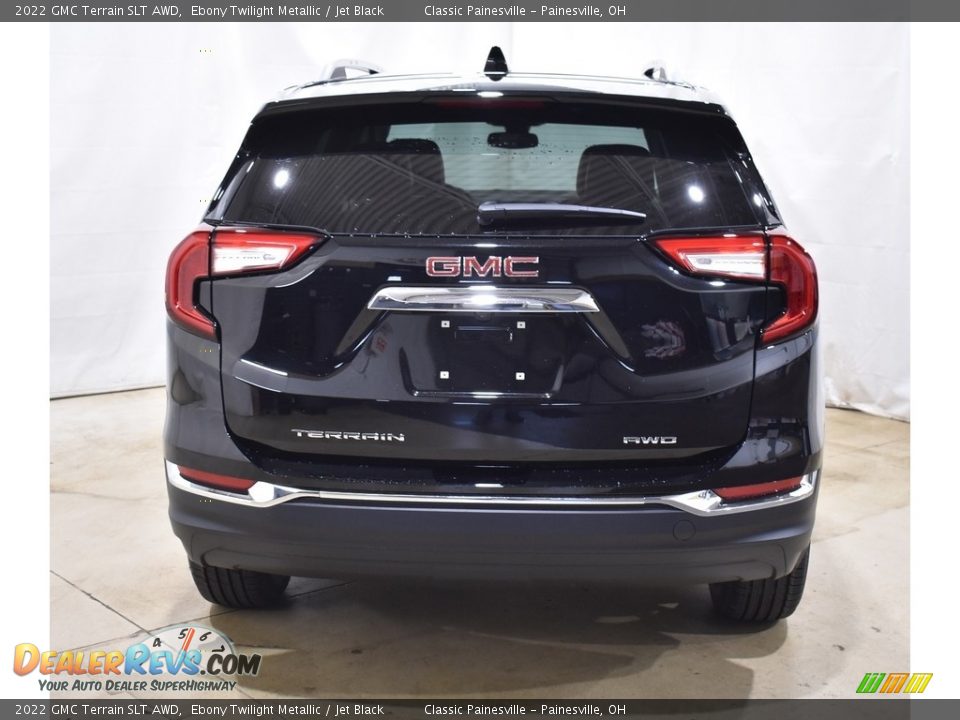 2022 GMC Terrain SLT AWD Ebony Twilight Metallic / Jet Black Photo #3