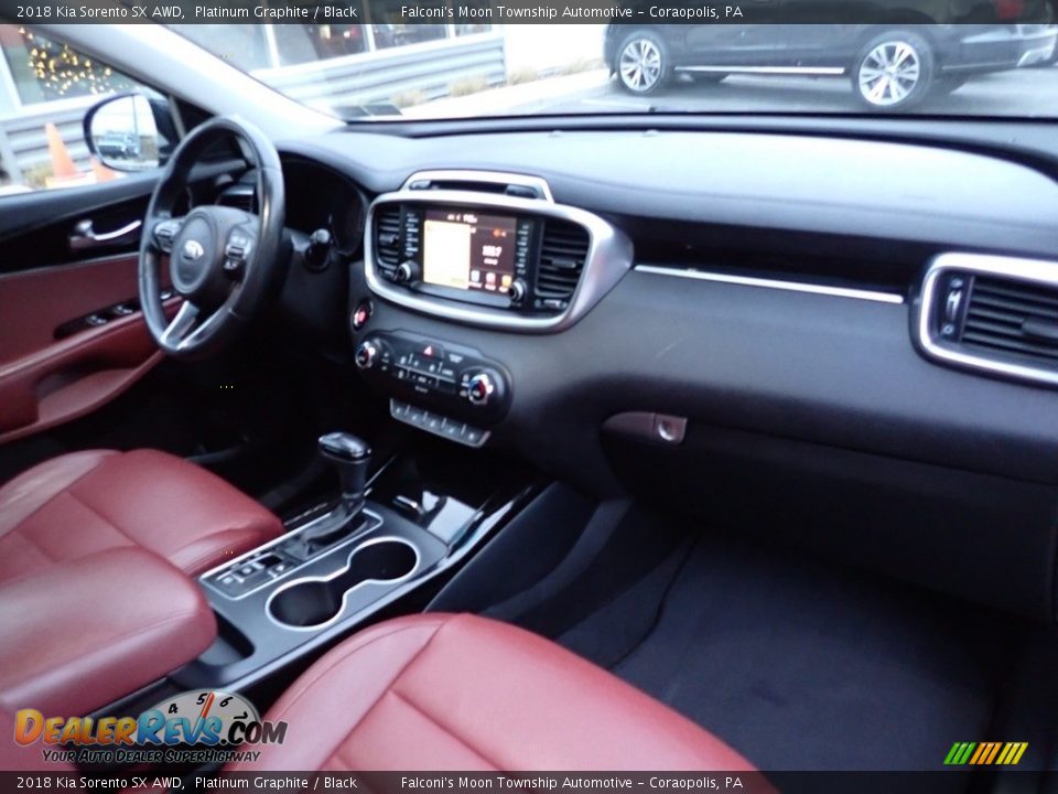 Dashboard of 2018 Kia Sorento SX AWD Photo #12