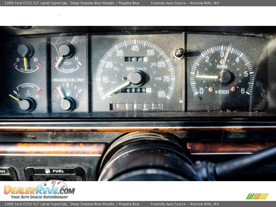 1988 Ford F250 XLT Lariat SuperCab Gauges Photo #31