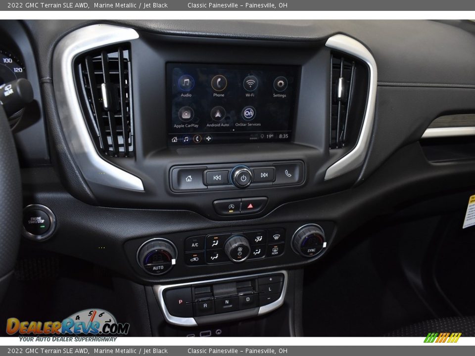 2022 GMC Terrain SLE AWD Marine Metallic / Jet Black Photo #11