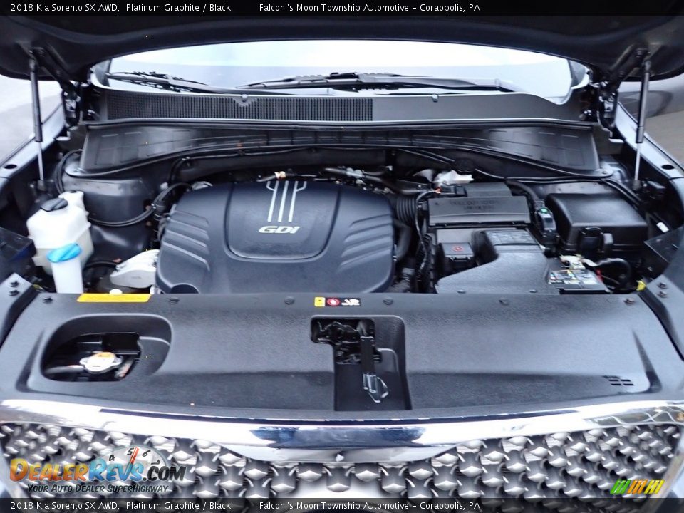 2018 Kia Sorento SX AWD 3.3 Liter GDI DOHC 24-Valve CVVT V6 Engine Photo #30