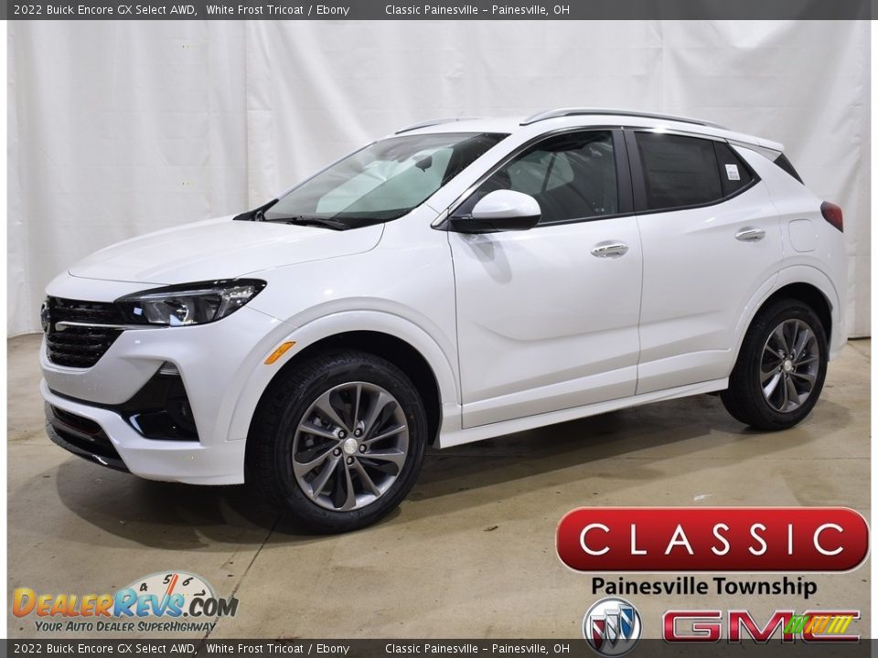 2022 Buick Encore GX Select AWD White Frost Tricoat / Ebony Photo #1