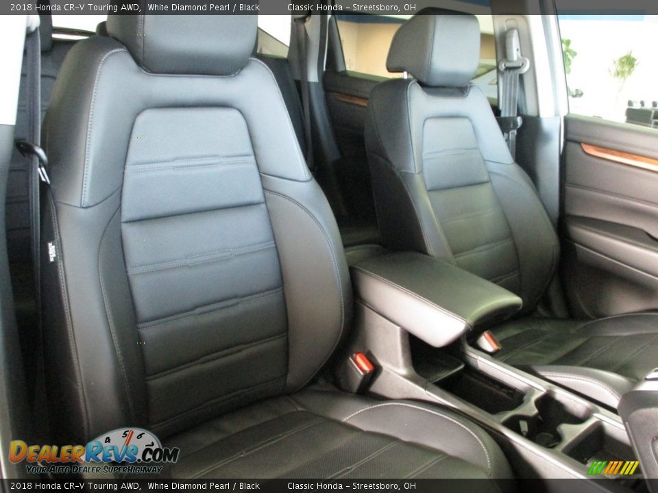 2018 Honda CR-V Touring AWD White Diamond Pearl / Black Photo #18