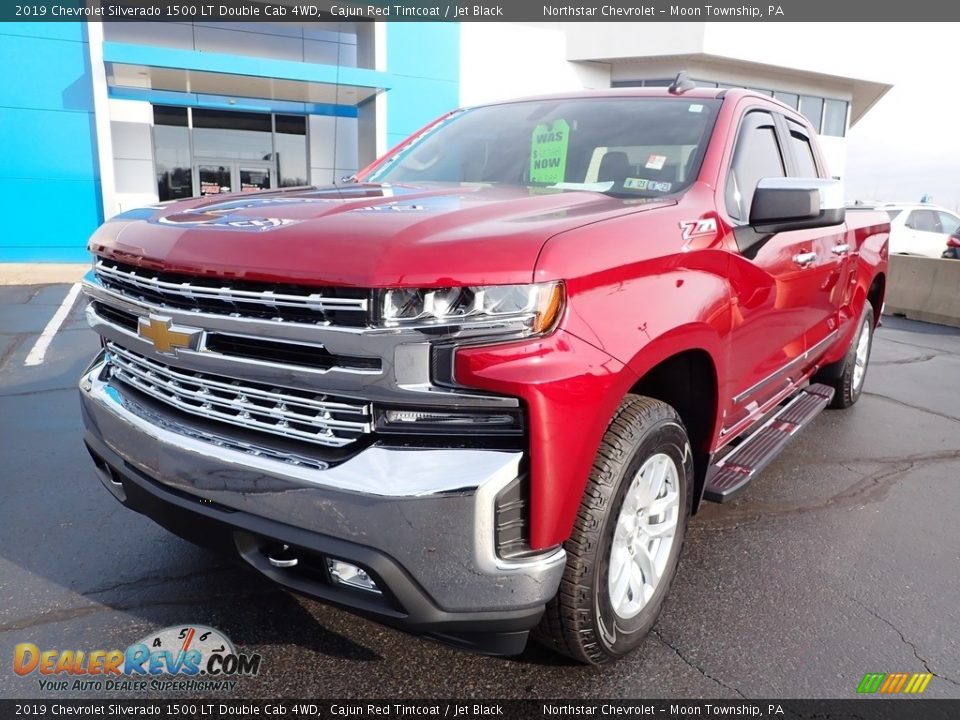 2019 Chevrolet Silverado 1500 LT Double Cab 4WD Cajun Red Tintcoat / Jet Black Photo #2