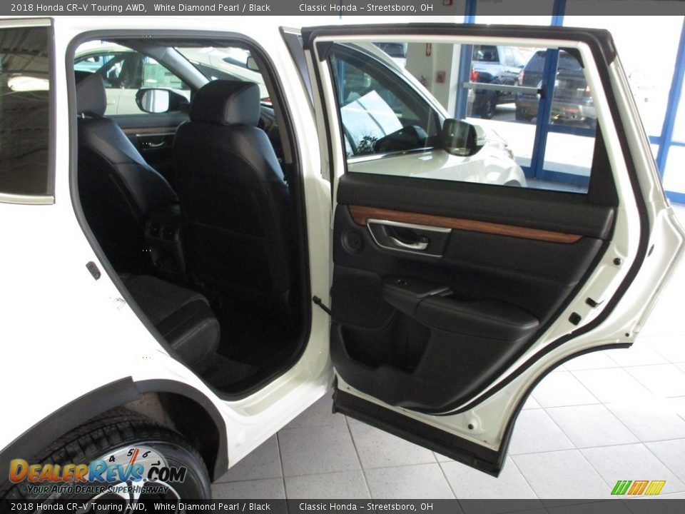 2018 Honda CR-V Touring AWD White Diamond Pearl / Black Photo #20