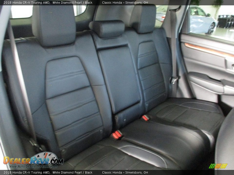2018 Honda CR-V Touring AWD White Diamond Pearl / Black Photo #22