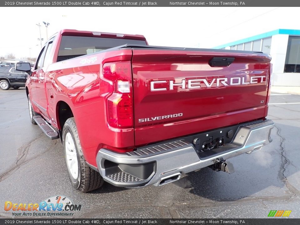 2019 Chevrolet Silverado 1500 LT Double Cab 4WD Cajun Red Tintcoat / Jet Black Photo #5