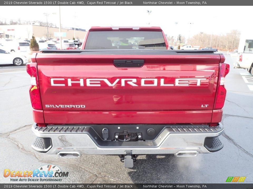 2019 Chevrolet Silverado 1500 LT Double Cab 4WD Cajun Red Tintcoat / Jet Black Photo #6