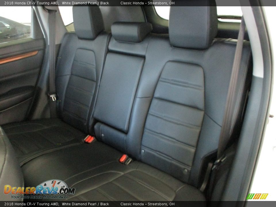 2018 Honda CR-V Touring AWD White Diamond Pearl / Black Photo #25