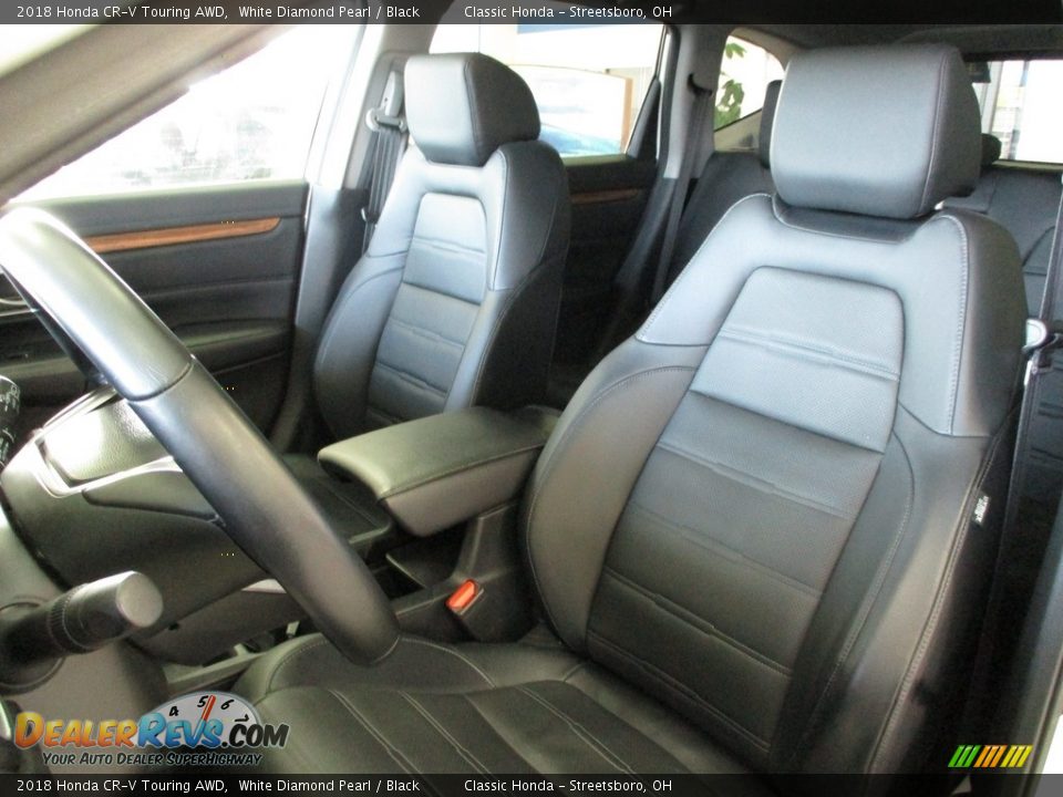 2018 Honda CR-V Touring AWD White Diamond Pearl / Black Photo #28