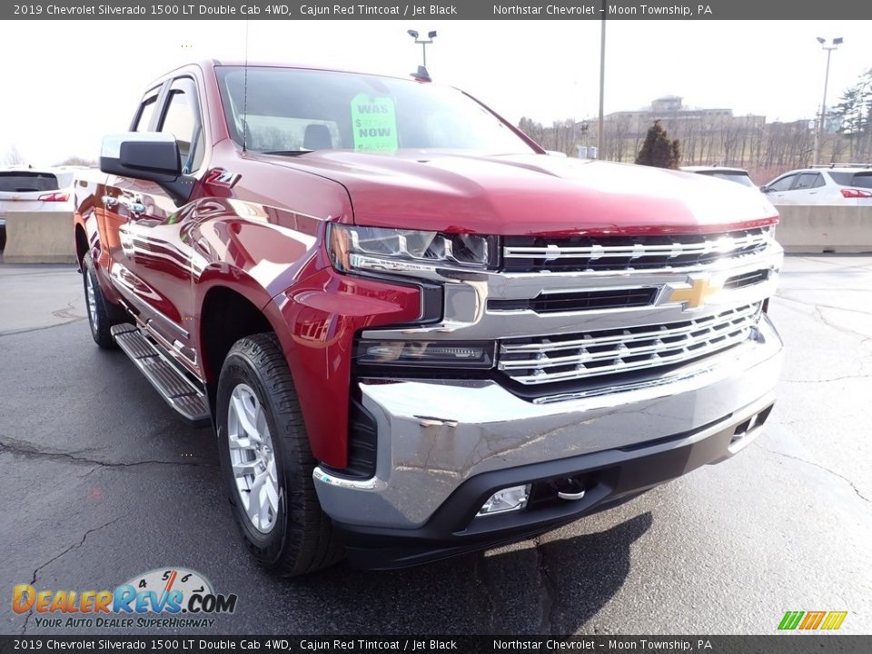 2019 Chevrolet Silverado 1500 LT Double Cab 4WD Cajun Red Tintcoat / Jet Black Photo #11