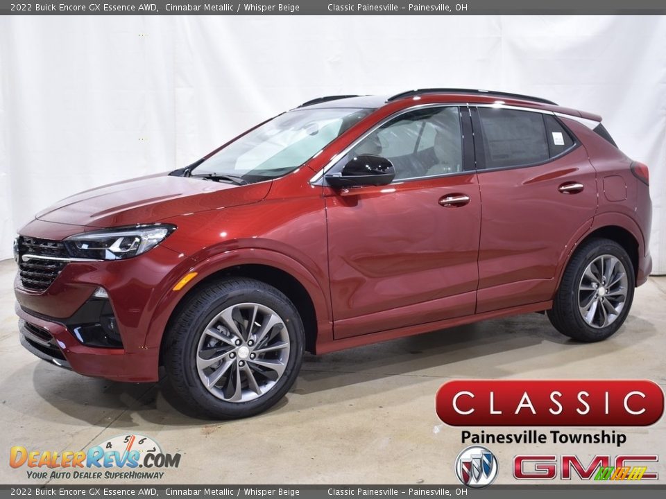 2022 Buick Encore GX Essence AWD Cinnabar Metallic / Whisper Beige Photo #1