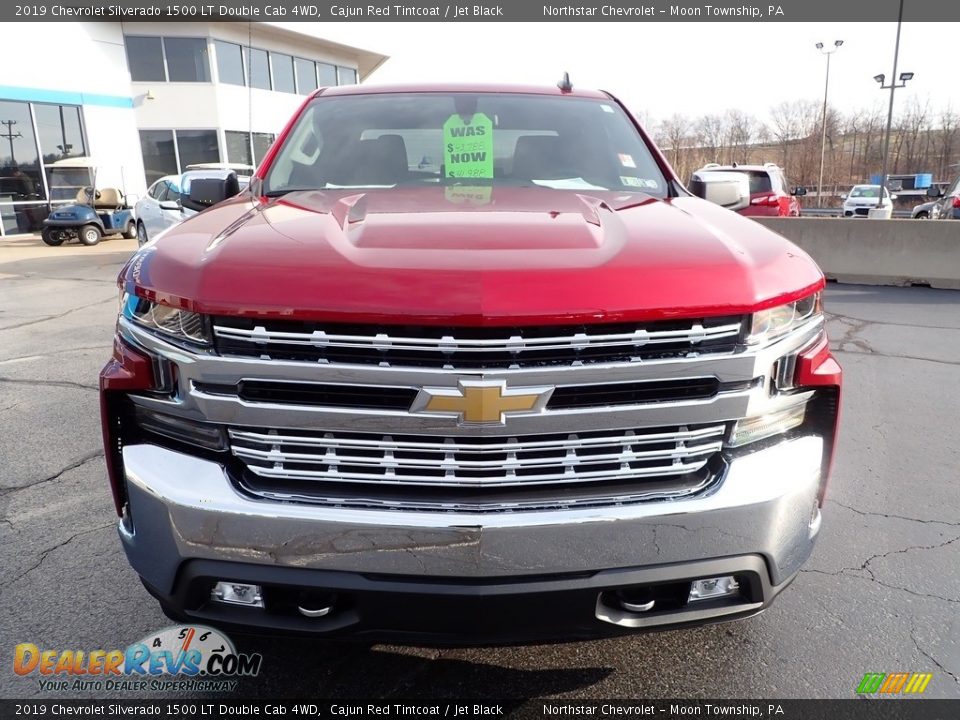 2019 Chevrolet Silverado 1500 LT Double Cab 4WD Cajun Red Tintcoat / Jet Black Photo #12