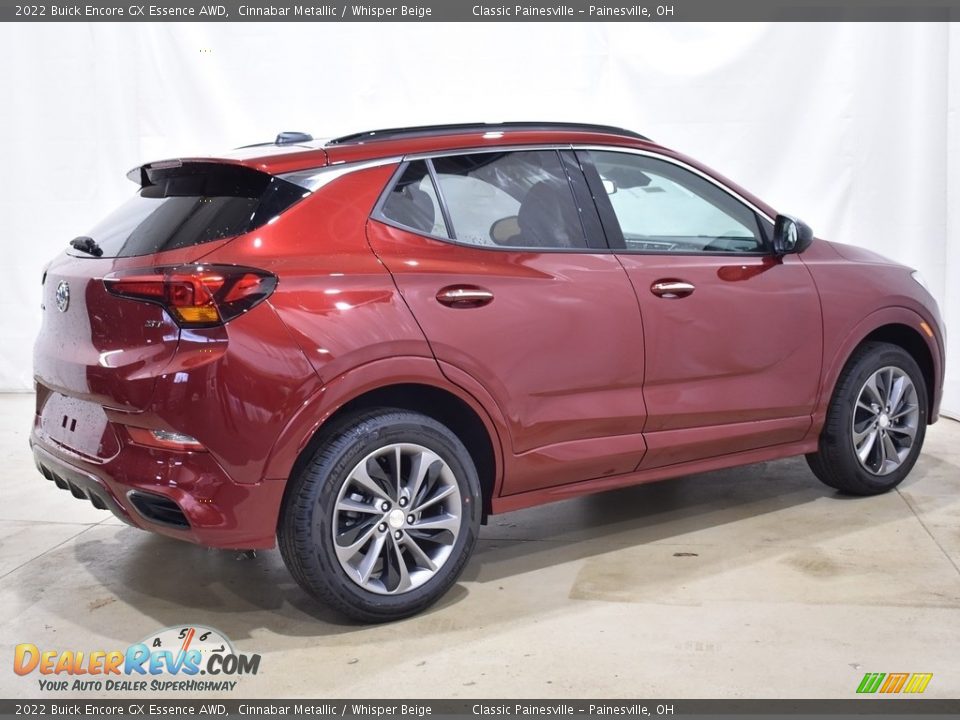 2022 Buick Encore GX Essence AWD Cinnabar Metallic / Whisper Beige Photo #2