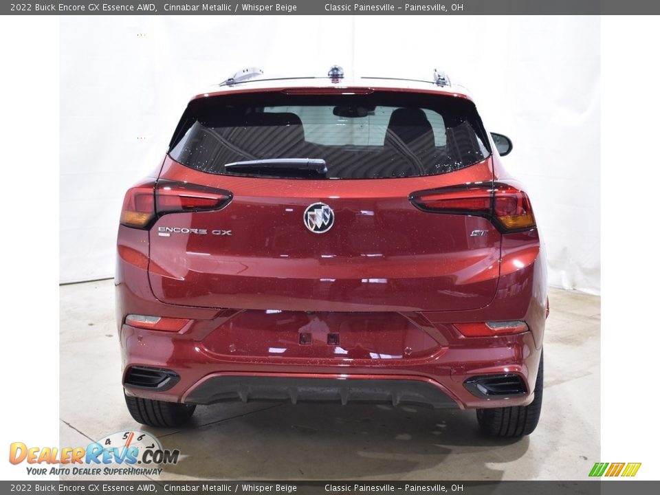 2022 Buick Encore GX Essence AWD Cinnabar Metallic / Whisper Beige Photo #3