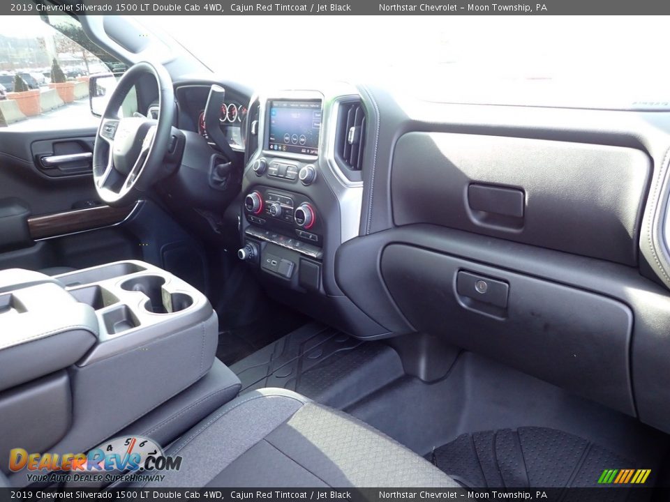 2019 Chevrolet Silverado 1500 LT Double Cab 4WD Cajun Red Tintcoat / Jet Black Photo #15