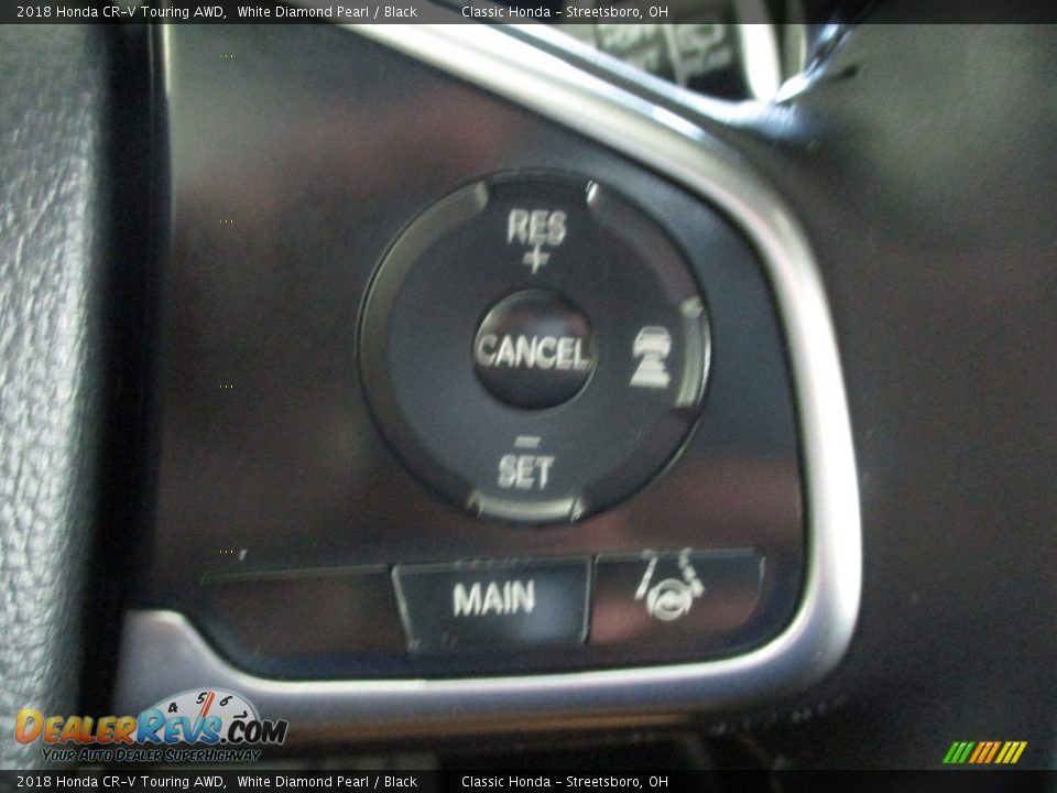 2018 Honda CR-V Touring AWD White Diamond Pearl / Black Photo #35