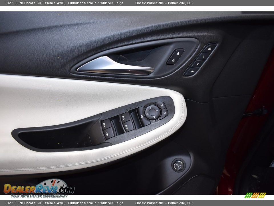2022 Buick Encore GX Essence AWD Cinnabar Metallic / Whisper Beige Photo #8