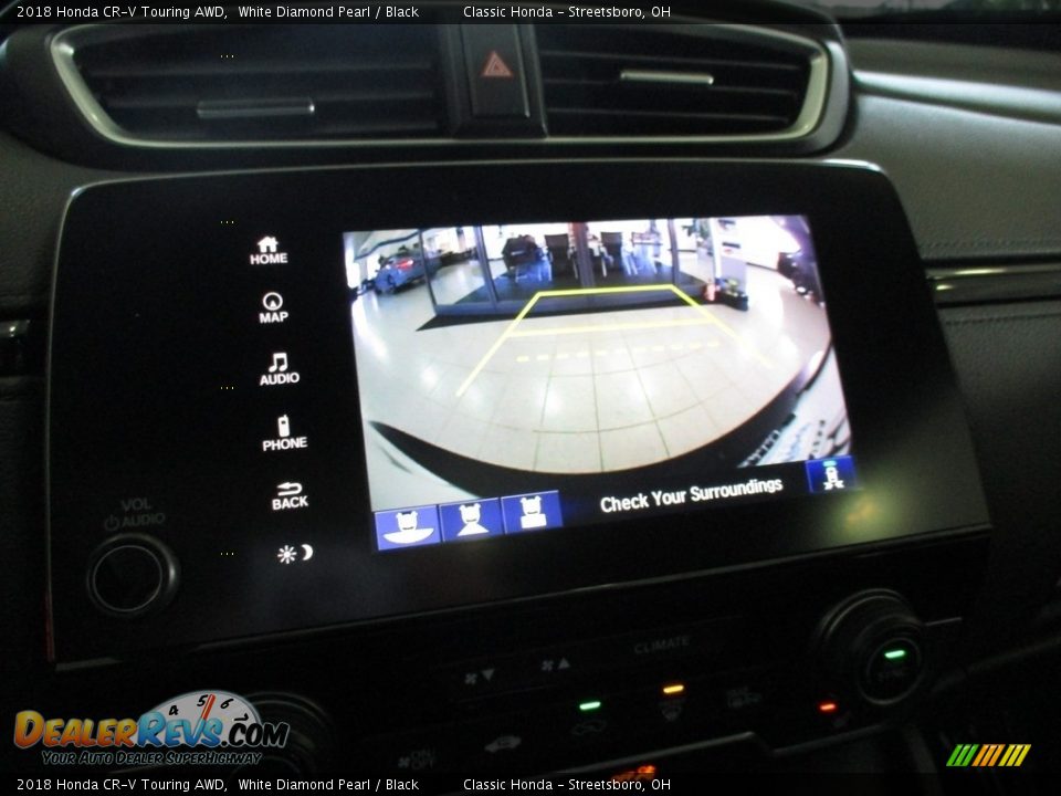 2018 Honda CR-V Touring AWD White Diamond Pearl / Black Photo #36
