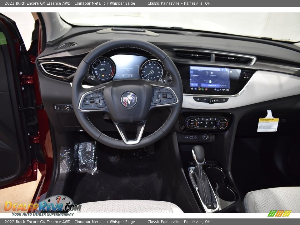 2022 Buick Encore GX Essence AWD Cinnabar Metallic / Whisper Beige Photo #10