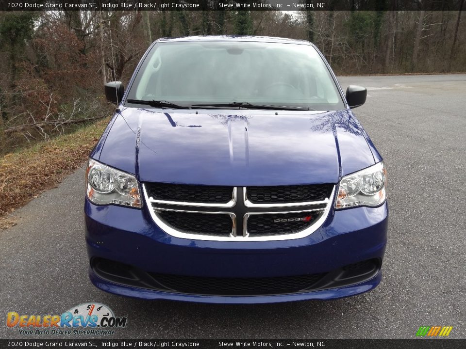 2020 Dodge Grand Caravan SE Indigo Blue / Black/Light Graystone Photo #4