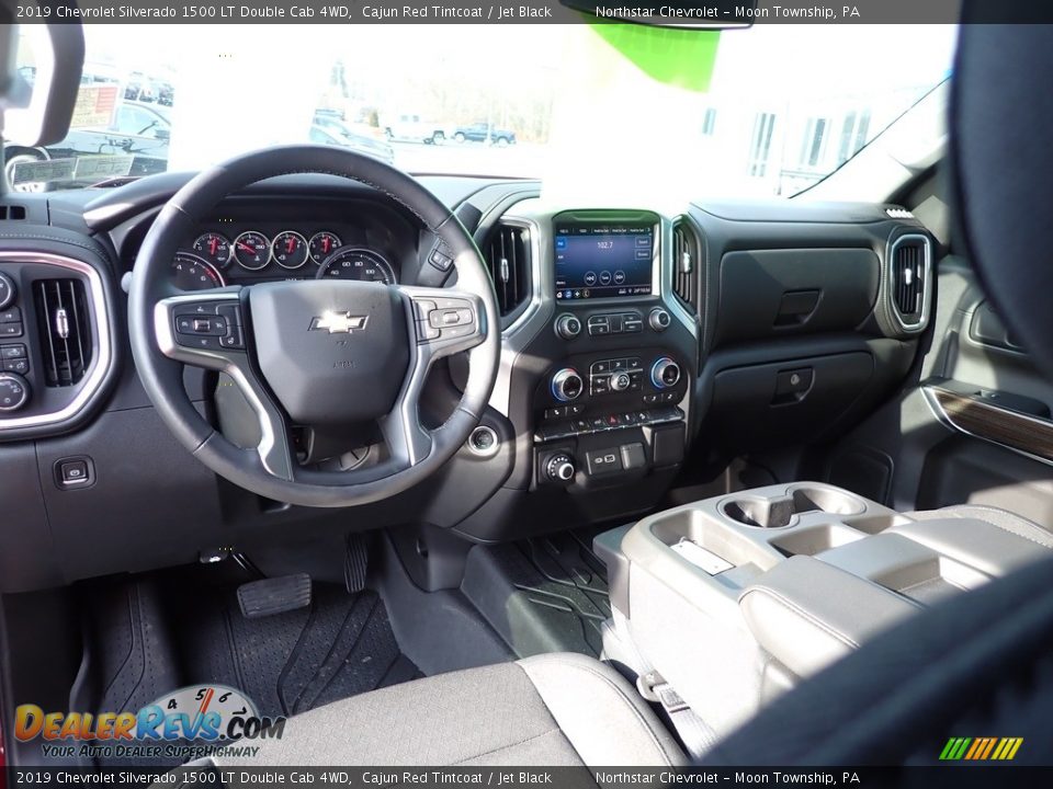 2019 Chevrolet Silverado 1500 LT Double Cab 4WD Cajun Red Tintcoat / Jet Black Photo #21