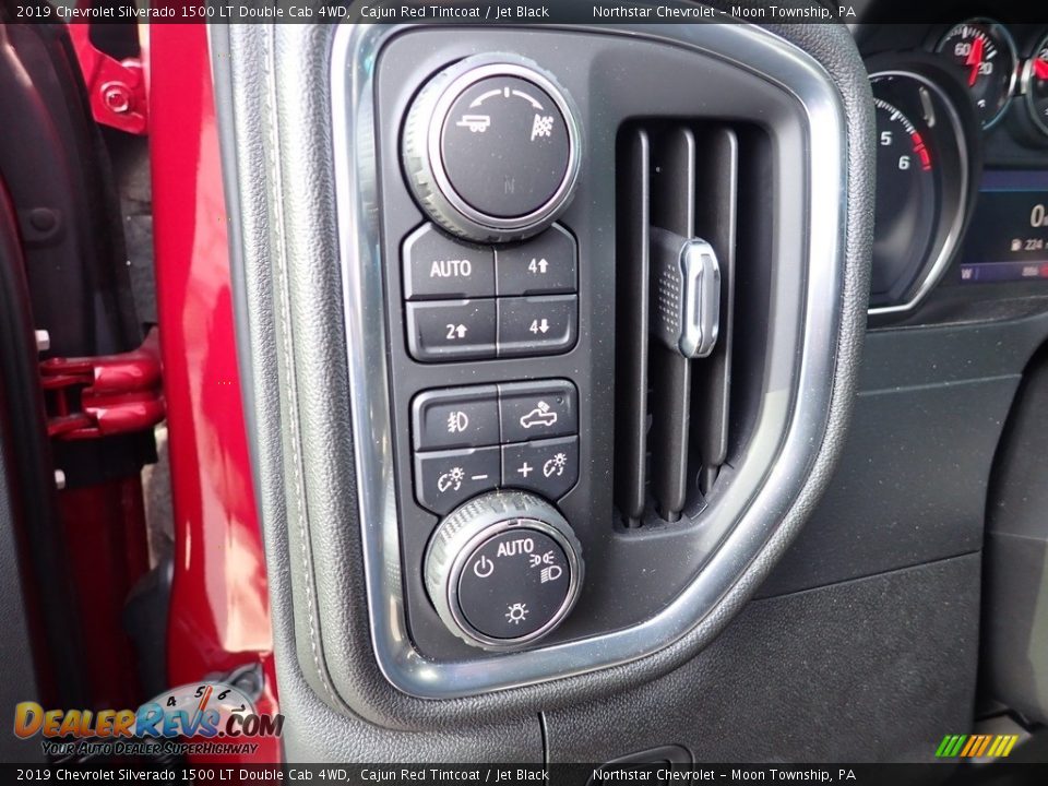 2019 Chevrolet Silverado 1500 LT Double Cab 4WD Cajun Red Tintcoat / Jet Black Photo #25