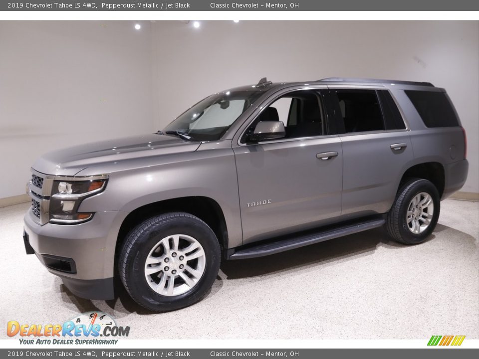 2019 Chevrolet Tahoe LS 4WD Pepperdust Metallic / Jet Black Photo #3