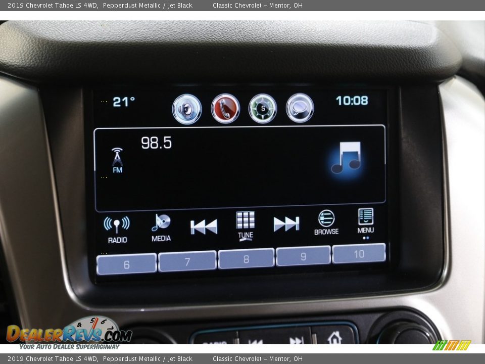2019 Chevrolet Tahoe LS 4WD Pepperdust Metallic / Jet Black Photo #11