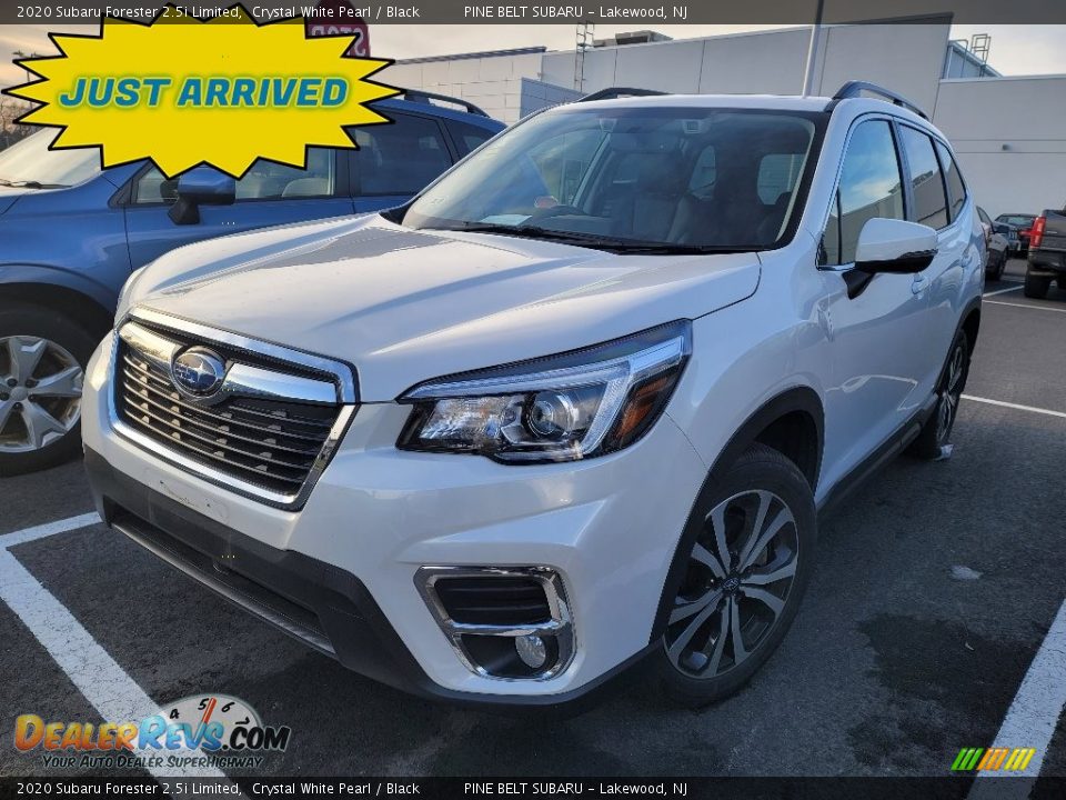 2020 Subaru Forester 2.5i Limited Crystal White Pearl / Black Photo #1