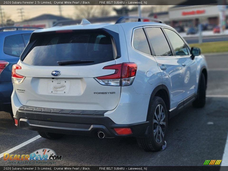 2020 Subaru Forester 2.5i Limited Crystal White Pearl / Black Photo #4