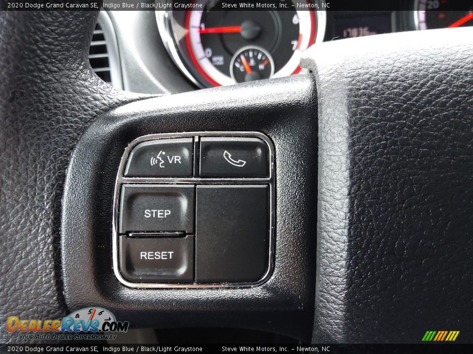 2020 Dodge Grand Caravan SE Indigo Blue / Black/Light Graystone Photo #22