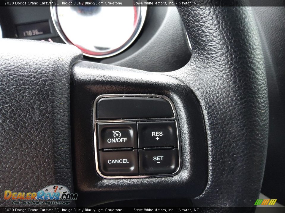 2020 Dodge Grand Caravan SE Indigo Blue / Black/Light Graystone Photo #23