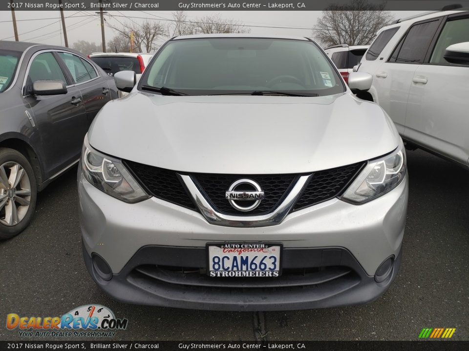 2017 Nissan Rogue Sport S Brilliant Silver / Charcoal Photo #2