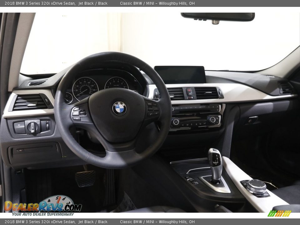 2018 BMW 3 Series 320i xDrive Sedan Jet Black / Black Photo #6