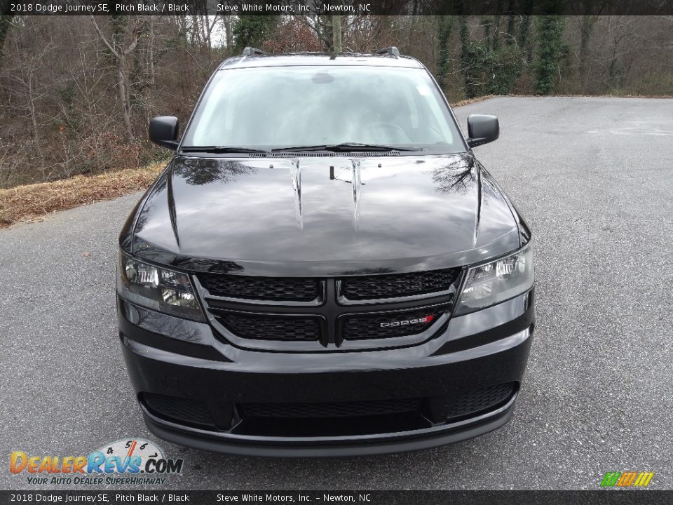 2018 Dodge Journey SE Pitch Black / Black Photo #4